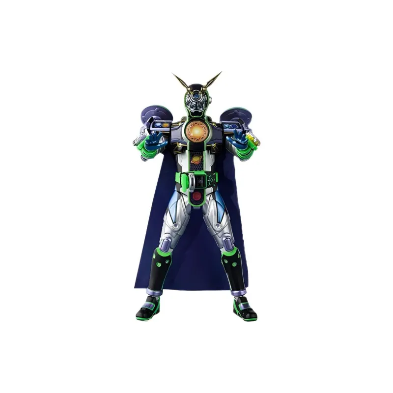 BANDAI Kamen Rider ZI O Bandai Souls Limited SHF Kamen Rider Woz Galaxy Tri Form Woz Scale Figures-2