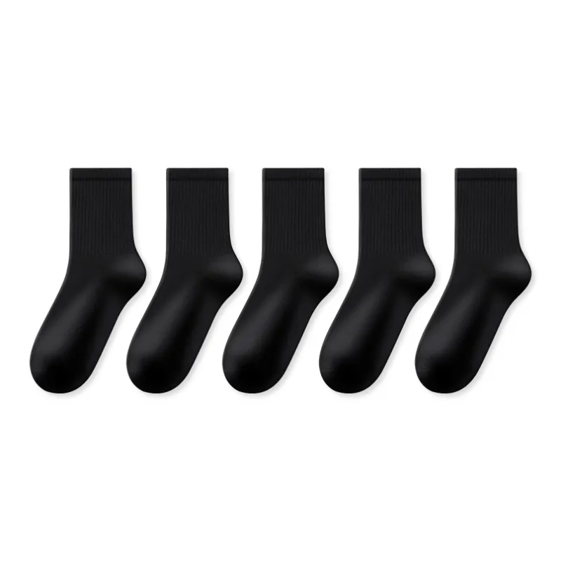 MIIOW Mid Calf Socks Men's 5 Pack-12