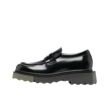 OFF WHITE Sponge Leather Loafers