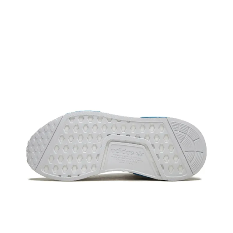 Adidas NMD R1 Cloud White Bright Blue Youth-3