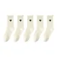 5 Milk White[Heart Embroidery Ballet Style Collection]