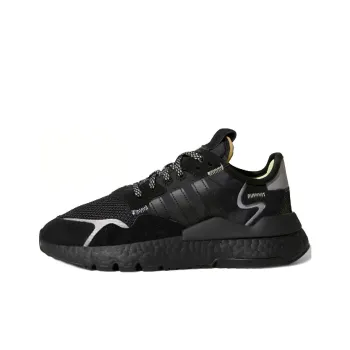 Adidas Originals Nite Jogger J Non slip Lightweight Kids Lifestyle Shoes Black Teenagers