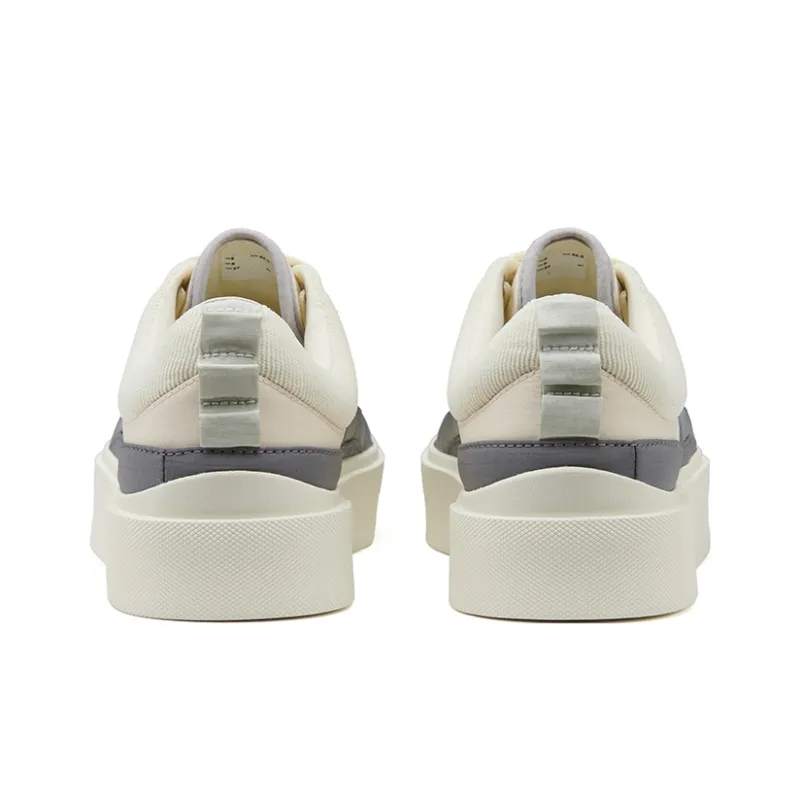 EQLZ EQUALIZER Fault 22 Anti Slip Wear Resistant Low Top Skateboard Shoes Unisex White Gray-4