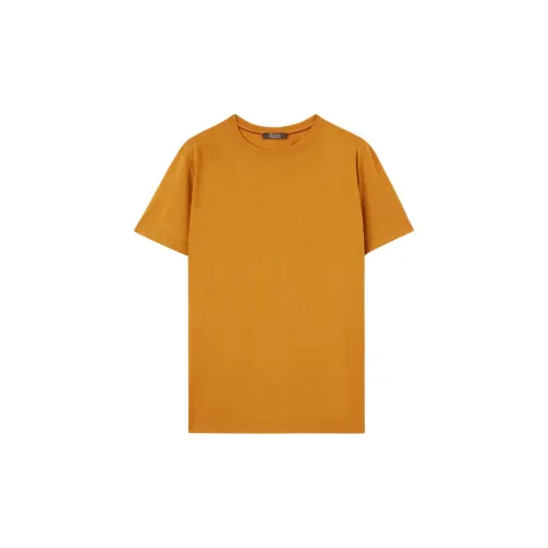 Loro Piana T-Shirts Men Honey Yellow