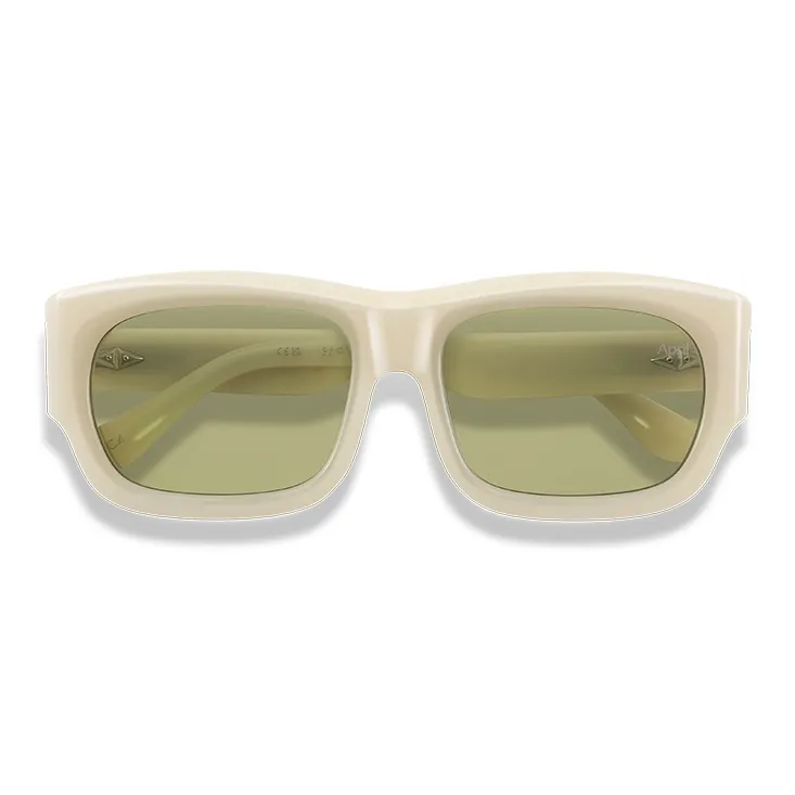 APRIL Plate Frame Square Sunglasses Unisex-15