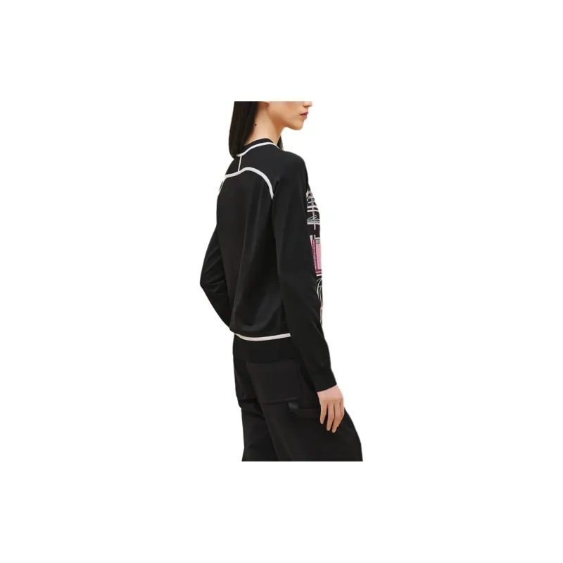 HERMES FW24 Sweatshirt Women's Black-1