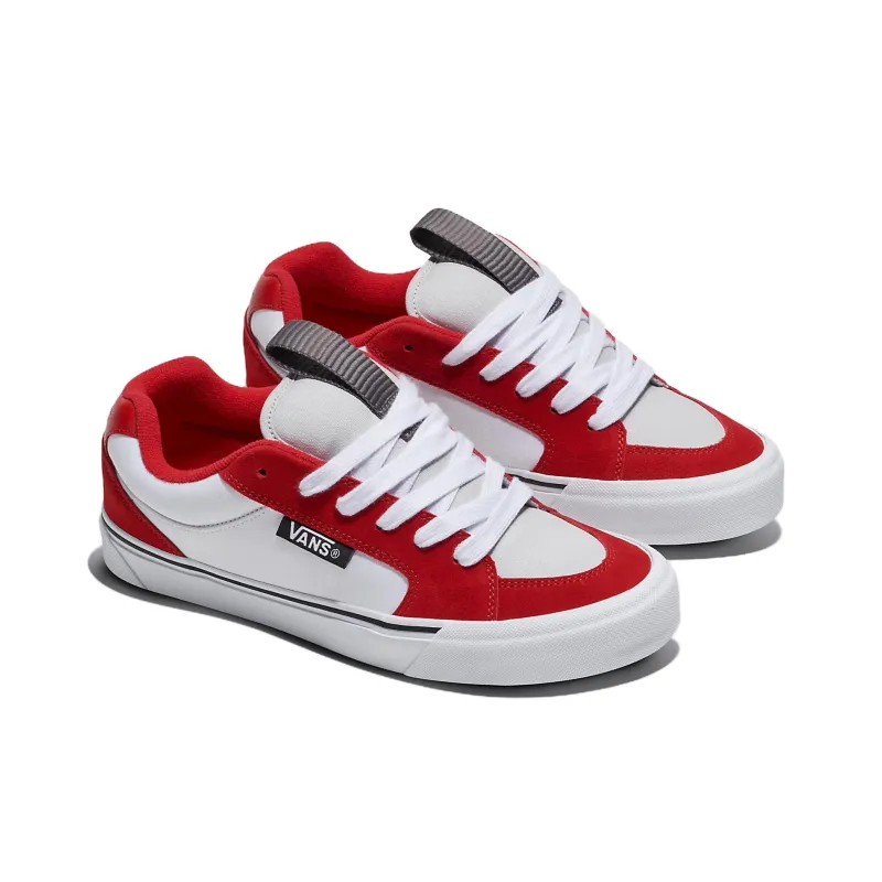 Chukka Push Vans Ls 'Racing Red White'-2