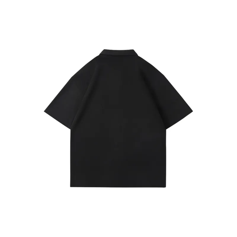 CAOT Polo Shirts Unisex Black-1
