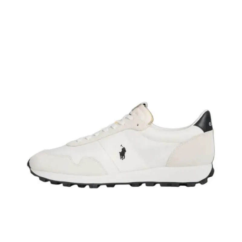 Polo Ralph Lauren PRL Trail 125 Low Top Casual Shoes Men's White-0