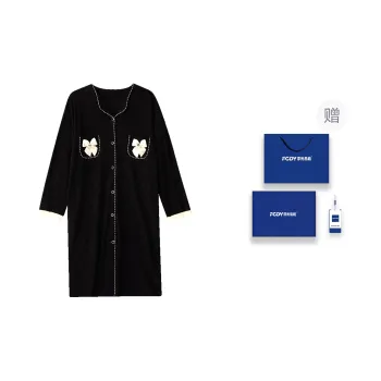 Floating Light Islands Nightgown Women's Box Black