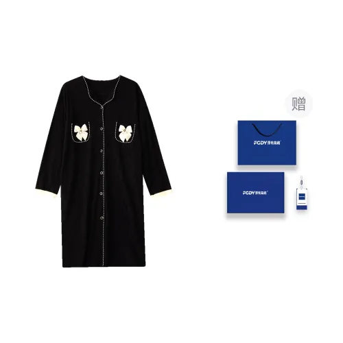 Floating Light Islands Nightgown Women's Box Black