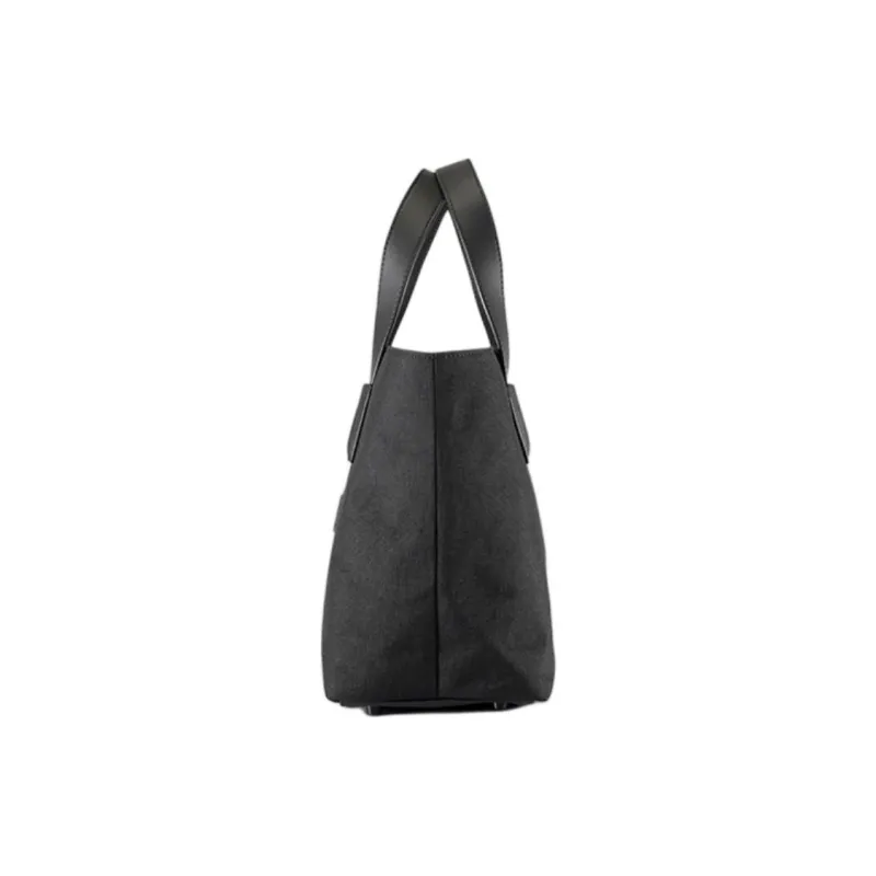 DESCENTE DSG COLLECTION Synthetic Leather Handbag Men's Black-1