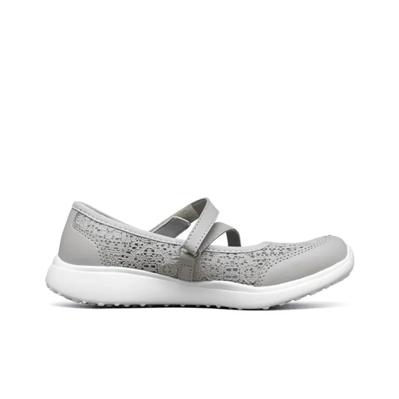 Skechers Microstrides Cushioning Anti-Slip And Wear-Resistant Kids Lifestyle Shoes Gray Teenagers-1