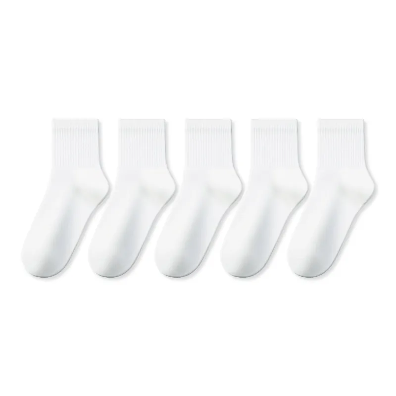 MIIOW Mid Calf Socks Men's 5 Pack-10