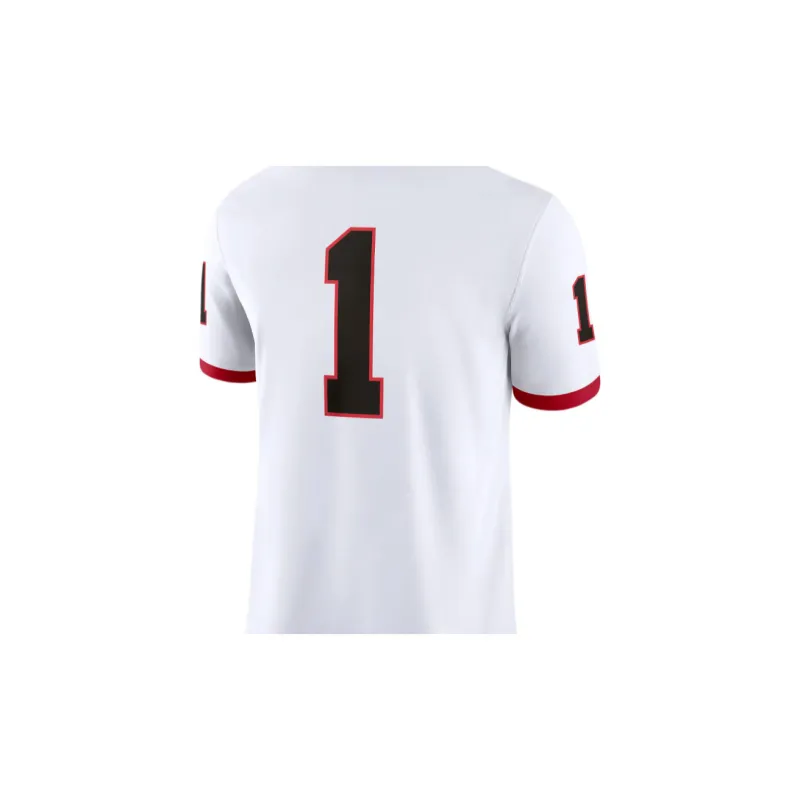 Nike Georgia Bulldogs Men's Nike Dri FIT College Game Jersey-2