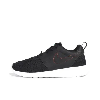 Nike Roshe One Anti Slip Wear Resistant Low Top Running Shoes Women's Black