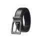 Matte Gunmetal Buckle 3339 Black Strap