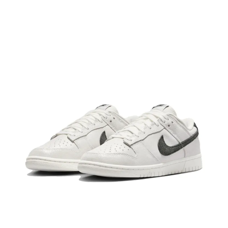 Nike Dunk Low Se White Black Team Red Women's-2