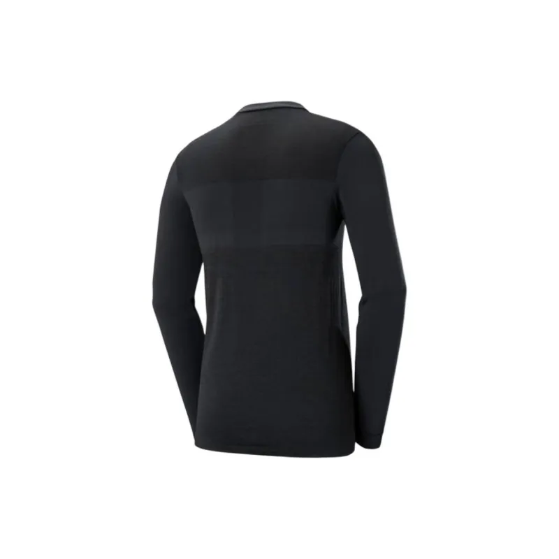 SALOMON Sntial WOOL LS TOP M Undershirts Men's Black-1