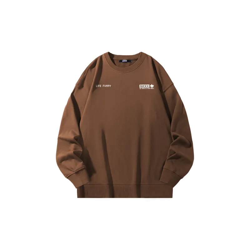 GXXX Crew Neck Pullover Sweatshirt Unisex-33