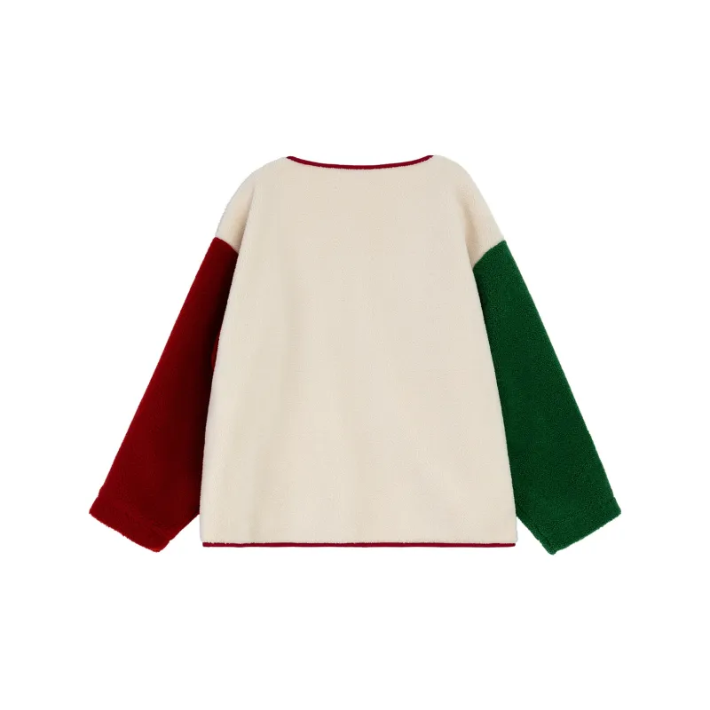 B.Duck Velvet feel Coat Women's Ecru-1