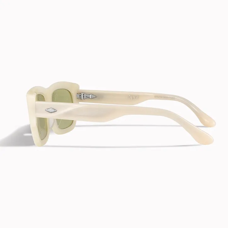 APRIL Plate Frame Square Sunglasses Unisex-16