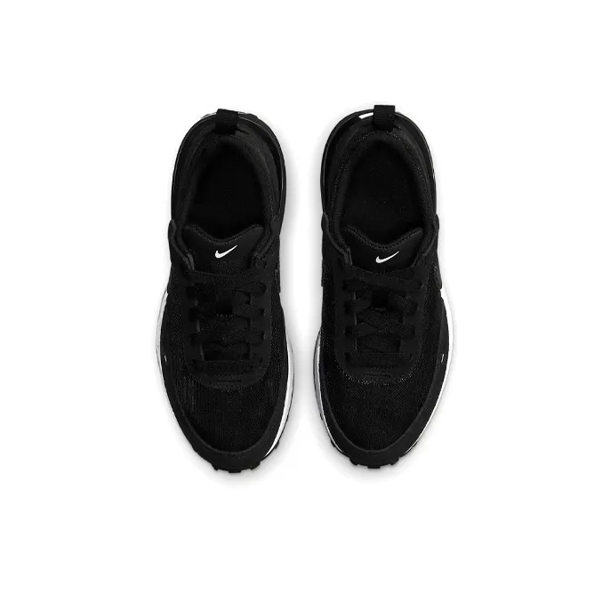 Nike Waffle One Low Top Sports Casual Shoes Black Children Aged 3 7 Years Old-3