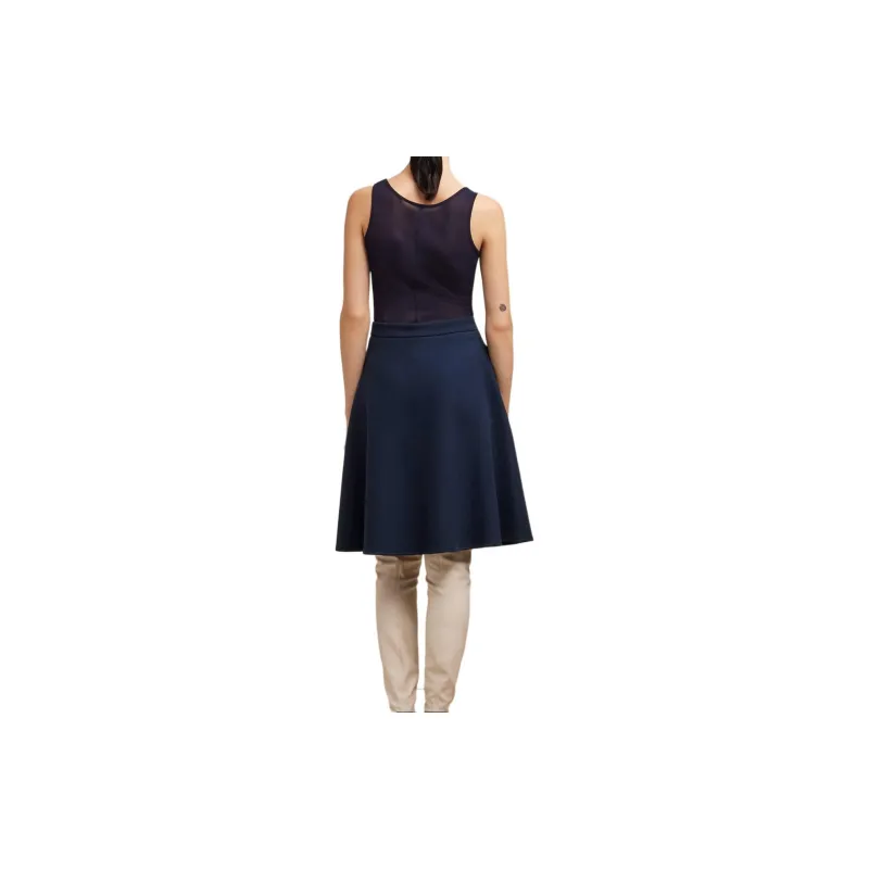 AMIPARIS Viring wool Blend A line Skirt-4