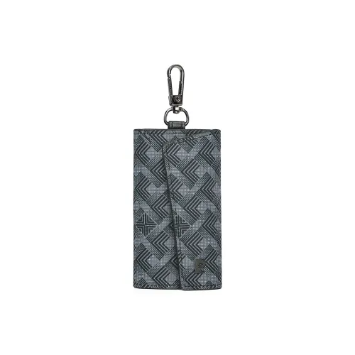 PIERRE CARDIN Fabric Key Pouch Men's Gray