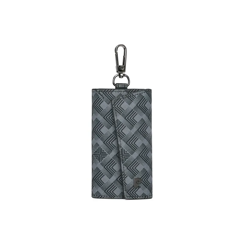PIERRE CARDIN Fabric Key Pouch Men's Gray-0