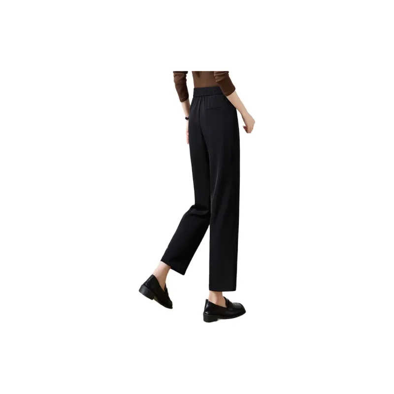 She Enjoys Casual Pants Women's Black-1