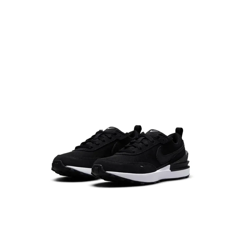 Nike Waffle One Low Top Sports Casual Shoes Black Children Aged 3 7 Years Old-2