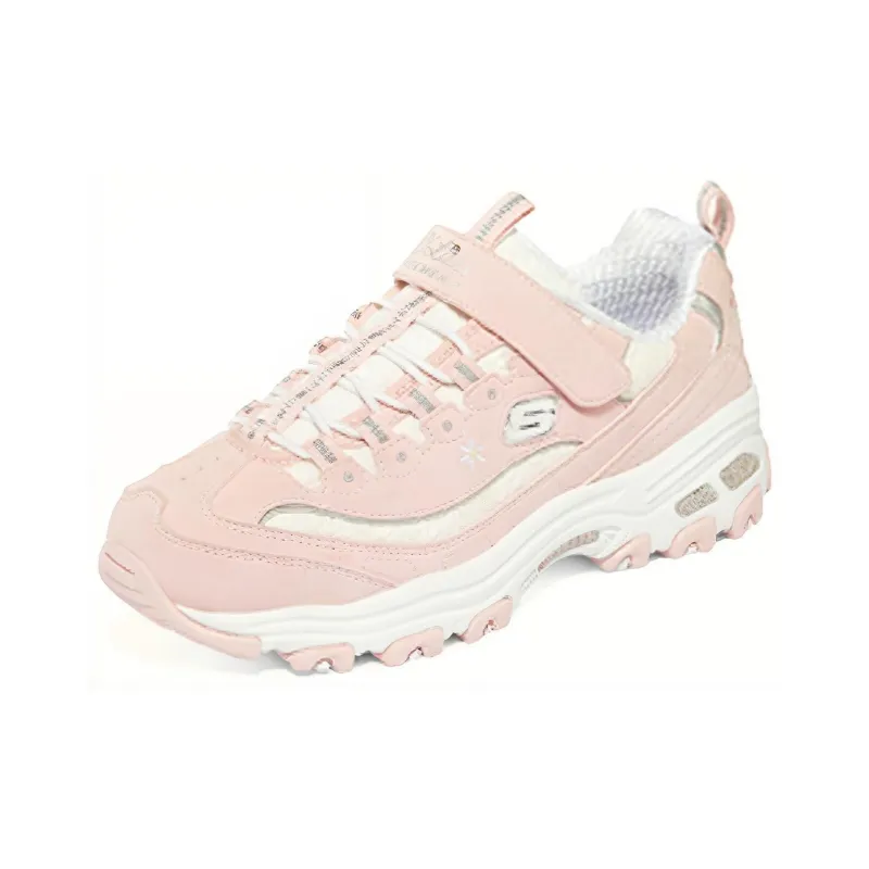 Skechers Girls Slip Resistant Kids Lifestyle Shoes Light Pink Teenagers-2