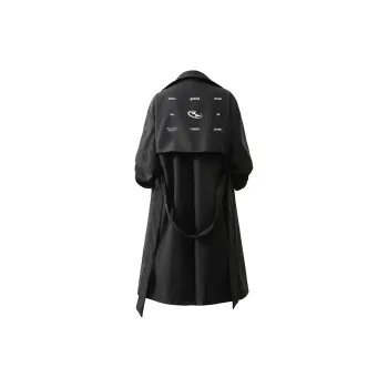 YOSICIL Trench Coats Unisex
