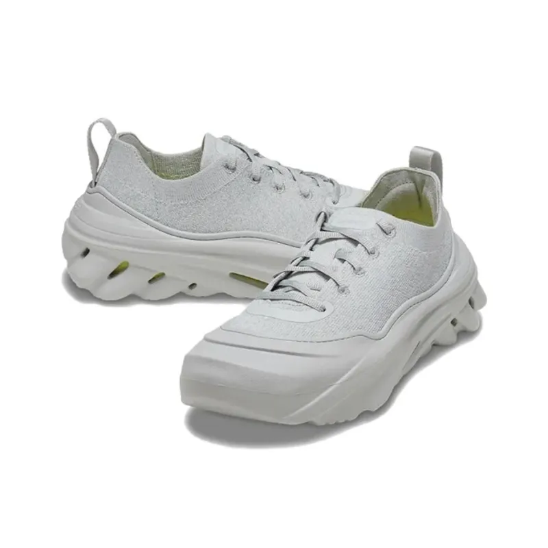 Crocs Wear Resistant Low Top Casual Shoes Unisex Gray-3