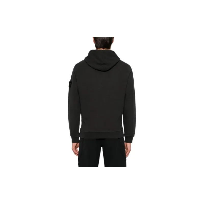 STONE ISLAND Compass Patch Drawstring Hoodie-4