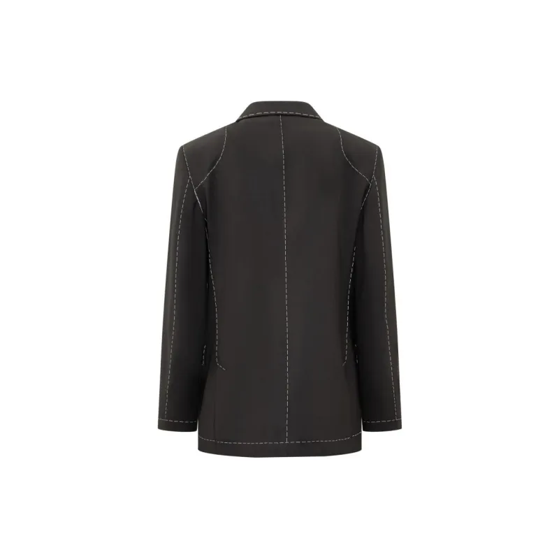 OFF WHITE Runway Body Stitch Double breasted Jacket-1