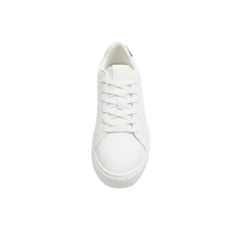 ZARA Low Top Skateboard Shoes Men's White-3