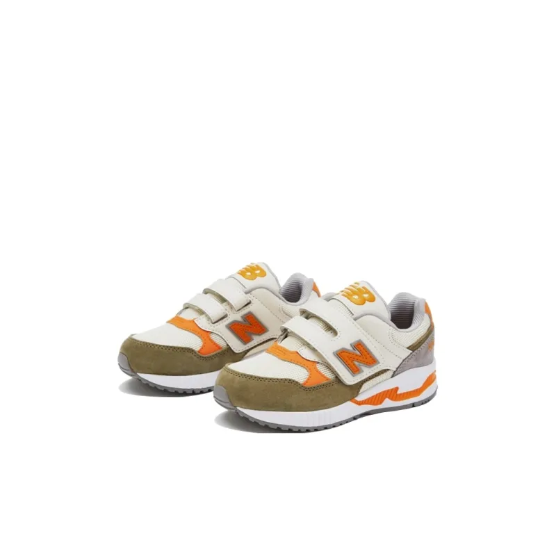 New Balance NB 530 Low Top Running Shoes Beige Orange Children Aged 3 7 Years Old-1