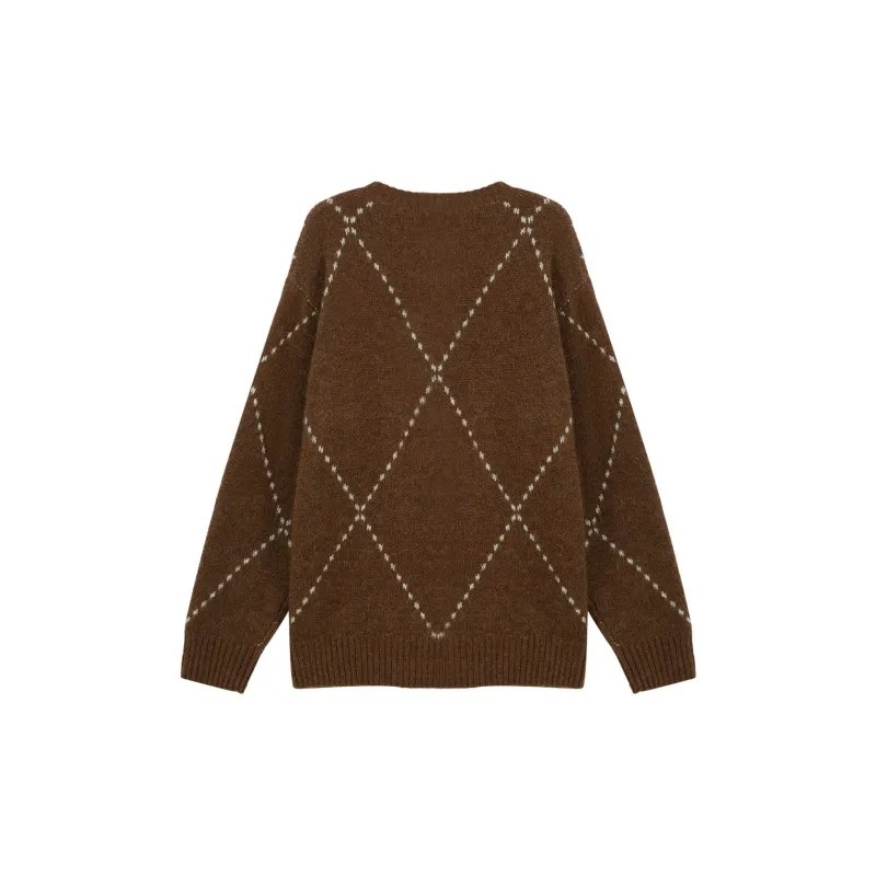B.Duck Sweaters Women's Brown-1