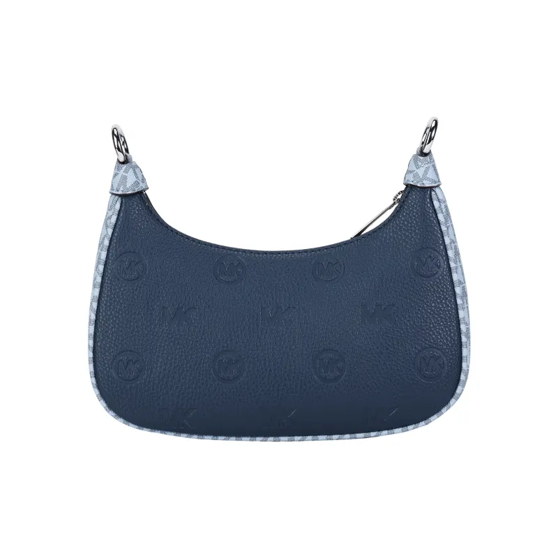 MICHAEL KORS Polyurethane PU Portable Crossbody Bag, Shoulder Bag Women's Marine Blue-5