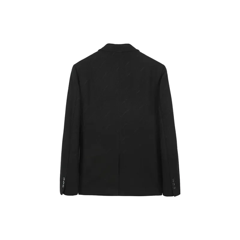 DAVID NAMAN Business Suits Coats Men's Black-1