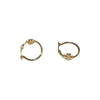 TORY BURCH Brass Earrings Women's Gold
