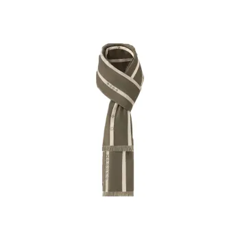 LOUIS VUITTON Wool Knit Scarves Unisex Green