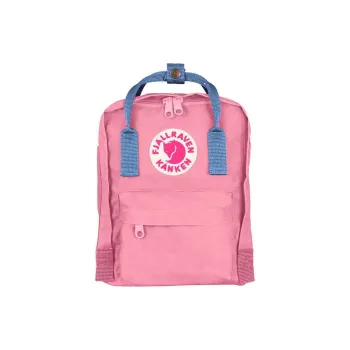 Fjallraven Kanken Polypropylene Pp Backpack Mini Kids' Pink & Air Blue