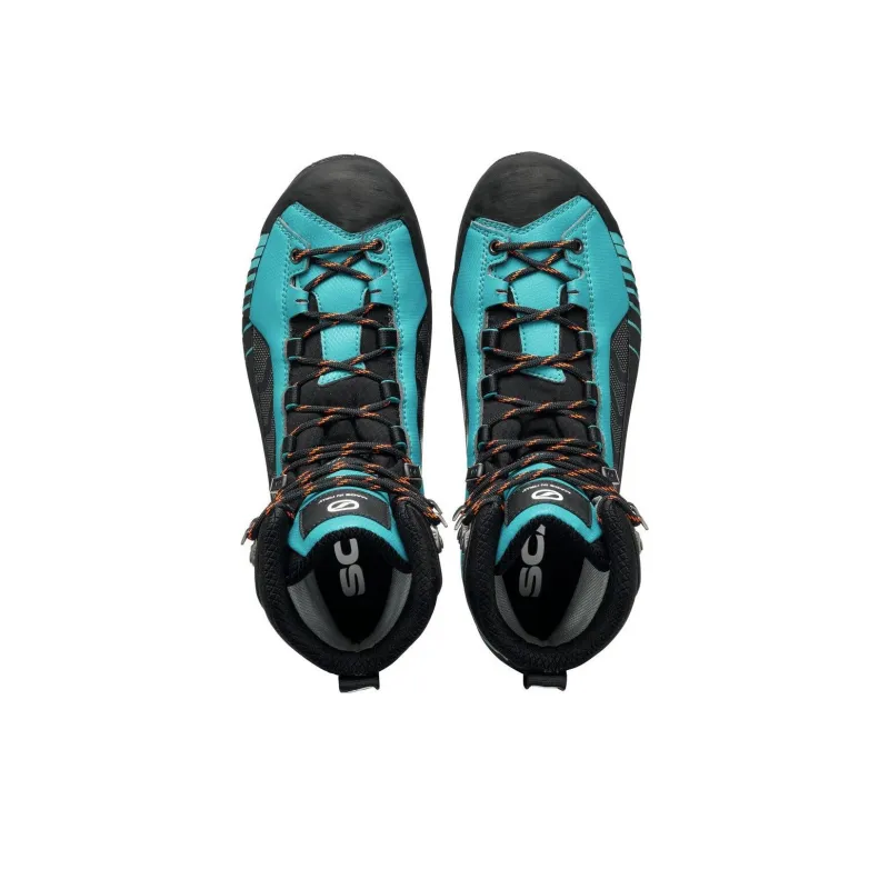 SCARPA Ribelle Anti-Slip Wear-Resistant High-Top Hiking Shoes Women's Black Blue-3