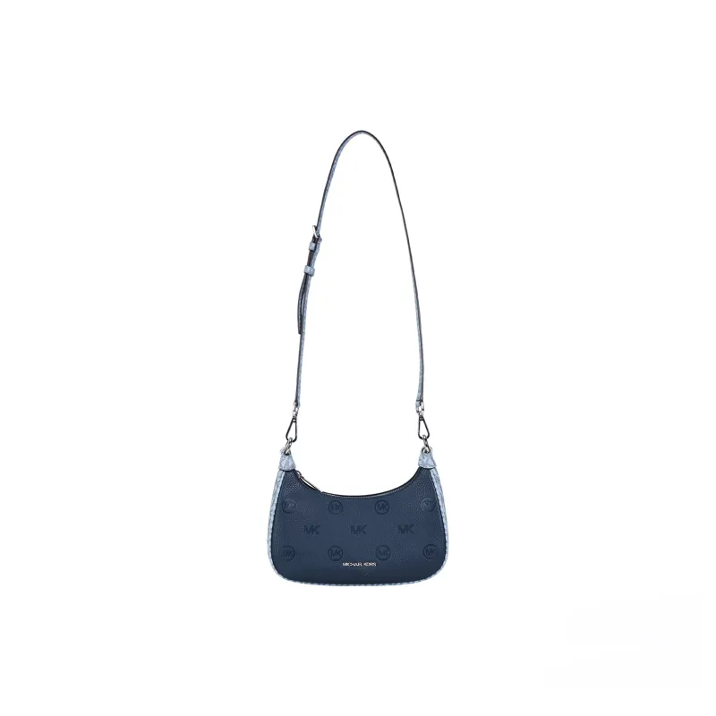 MICHAEL KORS Polyurethane PU Portable Crossbody Bag, Shoulder Bag Women's Marine Blue-2