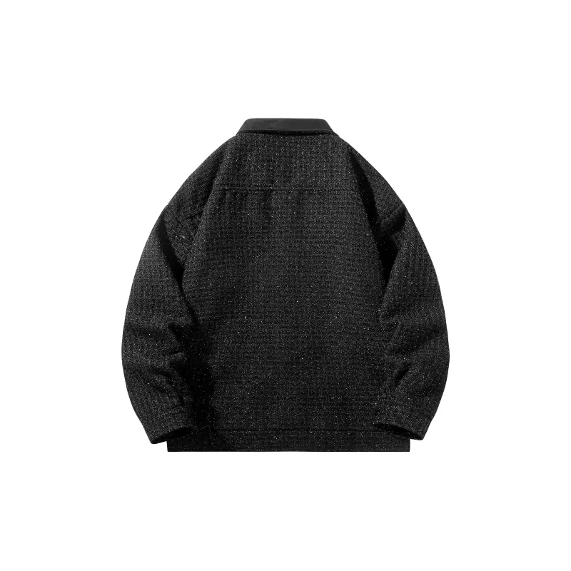 CRUSH KEY Jackets Coats Unisex Ink Black-1