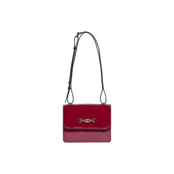 SAM EDELMAN Patent Leather Crossbody Bag, Shoulder Bag Women's Red
