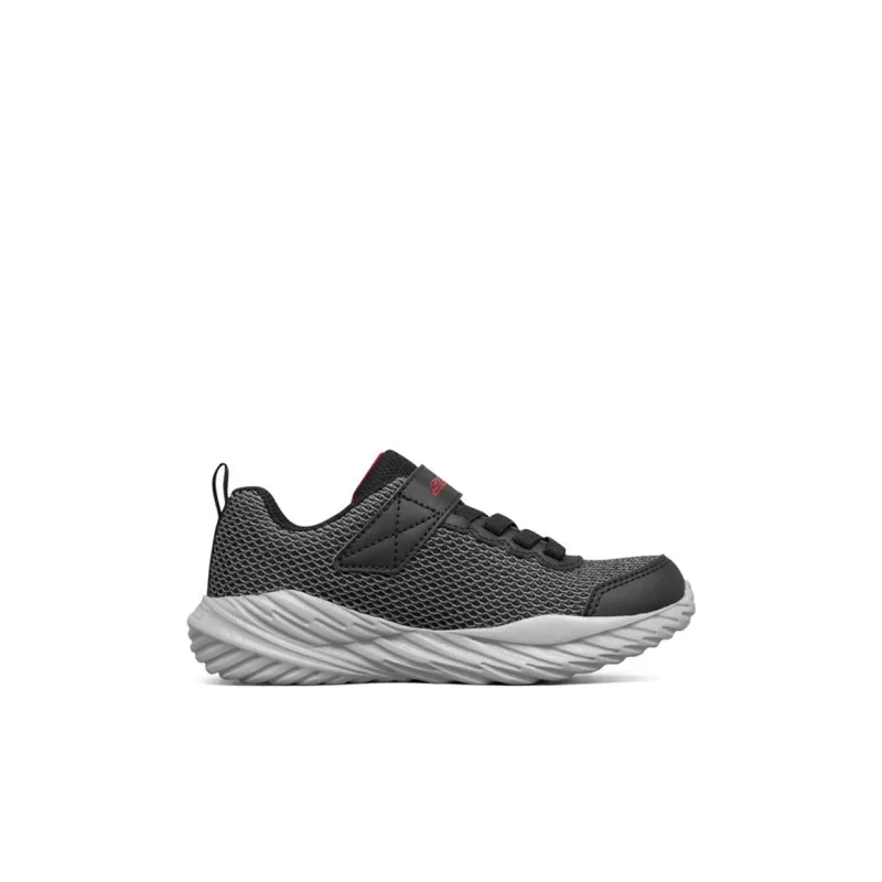 Skechers Nitro Sprint Anti-Slip Wear-Resistant Kids Lifestyle Shoes Gray Kids'-1